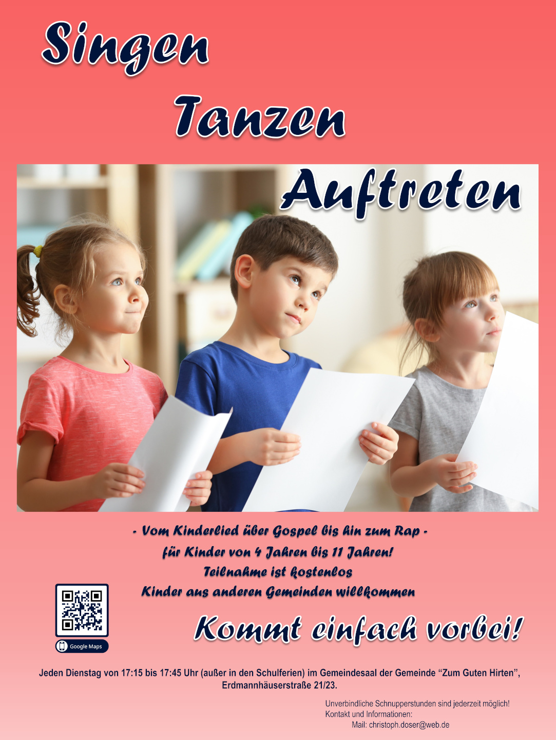 Kinderchor Gesamtkirchengemeinde Stuttgart Nordstern